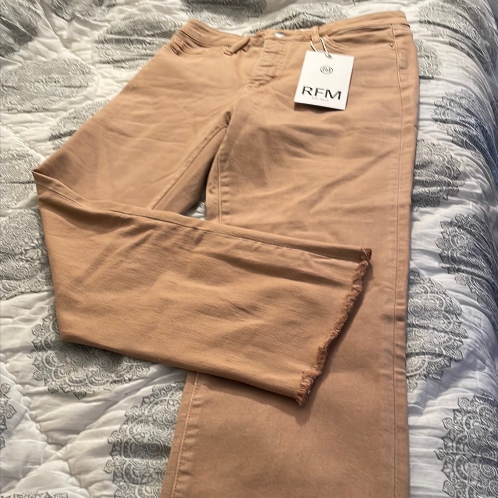 Women's Tan Jeans